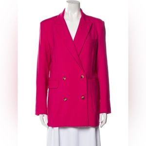 Rachel Comey hot pink double breasted women’s blazer jacket size 4